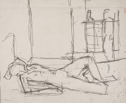 Euan Uglow, ‘Room with Reclining Nude’, Undated