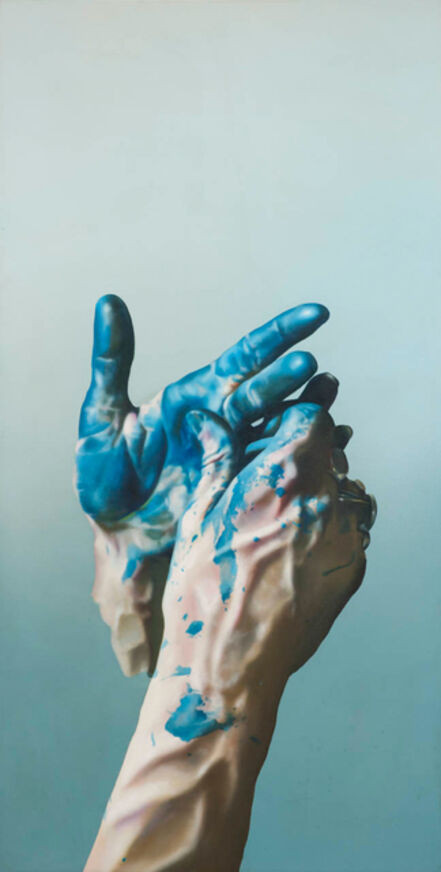 Étienne Sándorfi, ‘Peinture Bleue I.          ’, 1975
