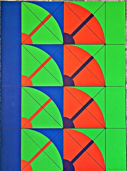 Arnaldo Pomodoro, ‘Untitled Mid-Century Modern Geometric Abstraction ’, 1968