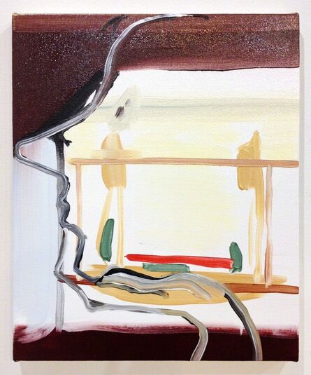 Heather Guertin, ‘Hand Under Chin (Outdoor Seating)’, 2014