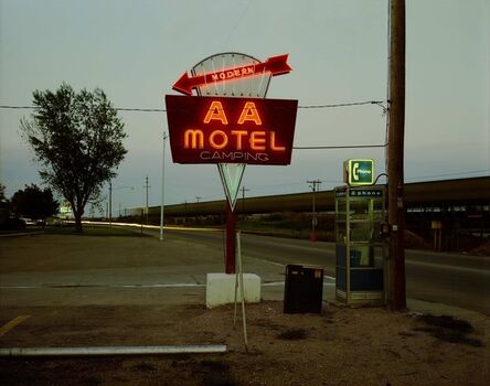 Steve Fitch, ‘AA Motel, Holdrege, Nebraska, May 22’, 1981