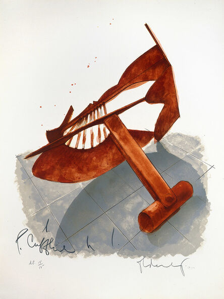 Claes Oldenburg, ‘Picasso Cufflink’, 1974