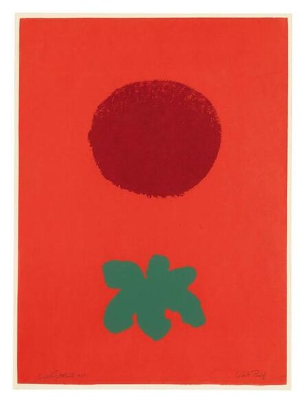 Adolph Gottlieb, ‘Red Ground’, 1967