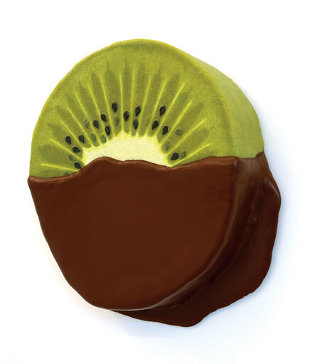 Peter Anton, ‘chocolate dipped kiwi’, 2019