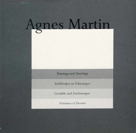 Agnes Martin, ‘Book w/prints Hardcover portfolio’, Unknown