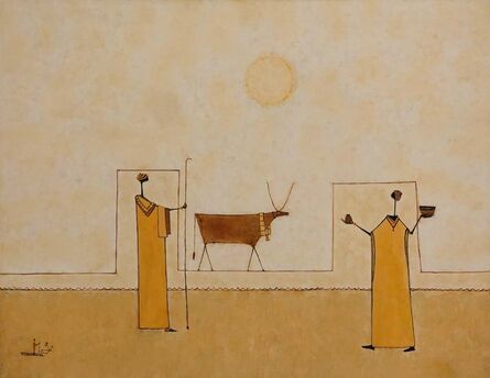 Amadou Bâ, ‘La vache mythique’, ca. 2010