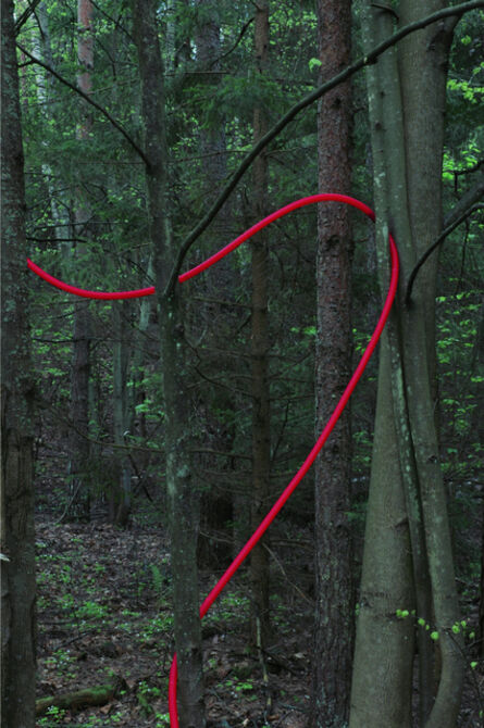 Susan Rankaitis, ‘Red Line Drawing’, 2005/2006