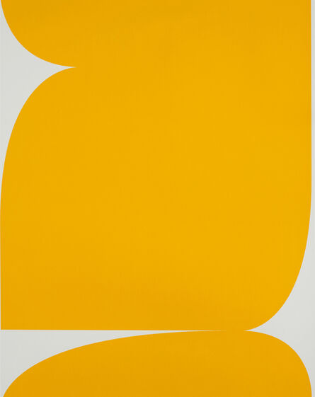 Johan Van Oeckel, ‘ Untitled (Yellow on Light Grey 2)’, 2020