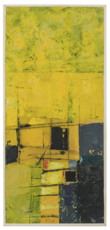 Donald Hamilton Fraser, ‘Untitled (Yellow Abstract)’
