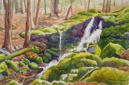 Mira Fink, ‘Mossy Waterfall, Shaupeneak’, 2020