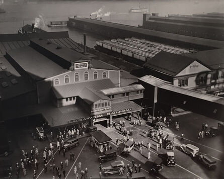 Berenice Abbott, ‘Hoboken Ferry Terminal, New York’, 1935