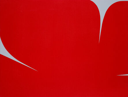 Johan Van Oeckel, ‘ Untitled (Red on Grey)’, 2020