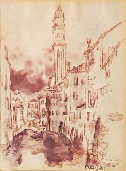 Chaim Gross, ‘Venice, Italia’, 1949