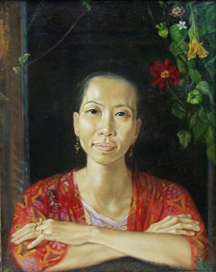 Anthony Christian, ‘Ru Wang at the window’, 1993