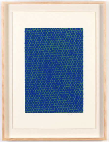 Chiyu Uemae 上前 智祐, ‘Blue on Green’, 2001