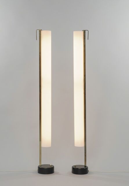 Pierre Guariche, ‘Pair of floor lamps G54’, 1959