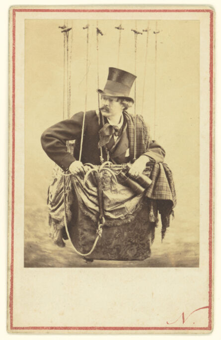 Nadar, ‘Felix Nadar in the Gondola of a Balloon’, 1863