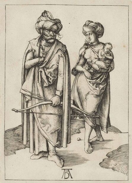 Albrecht Dürer, ‘A Turkish Family (B. 85; M., Holl. 80; S.M.S. 12)’, ca. 1496