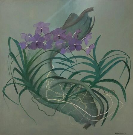 Bernard Séjourné, ‘Purple Orchid’, 1981
