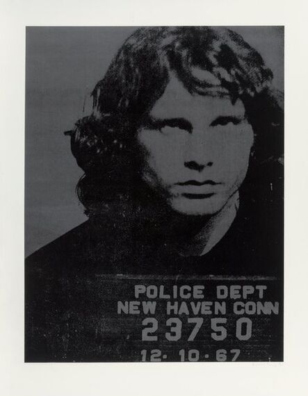 Russell Young, ‘Jim Morrison (Atomic Silver)’, 2006