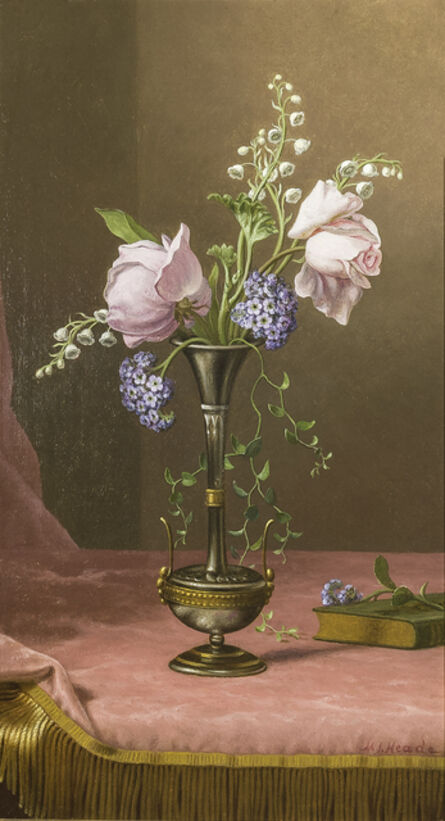 Martin Johnson Heade, ‘Victorian Vase with Flowers of Devotion’, about 1871-80