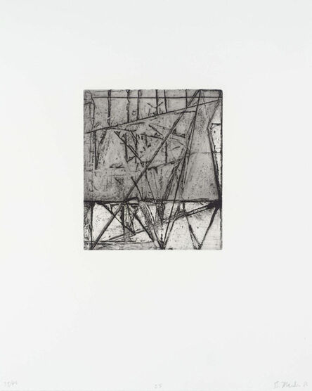 Brice Marden, ‘Etchings to Rexroth #25’, 1986