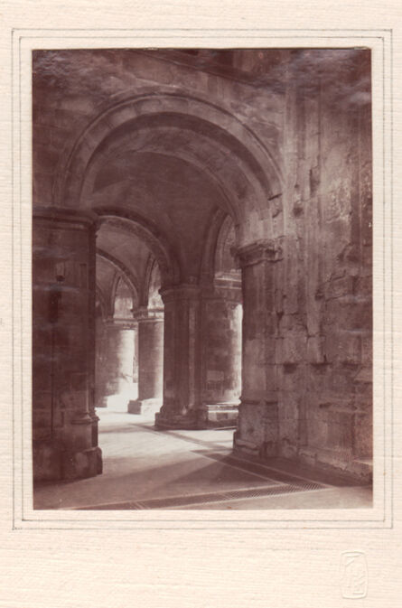 Frederick Henry Evans, ‘Aisle Archway, Priory of St. Bartholomew the Great’, Neg. date: 1912 c. / Print date: 1912 c.