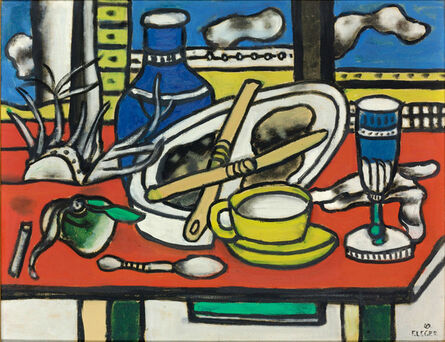 Fernand Léger, ‘The two knives’, 1949