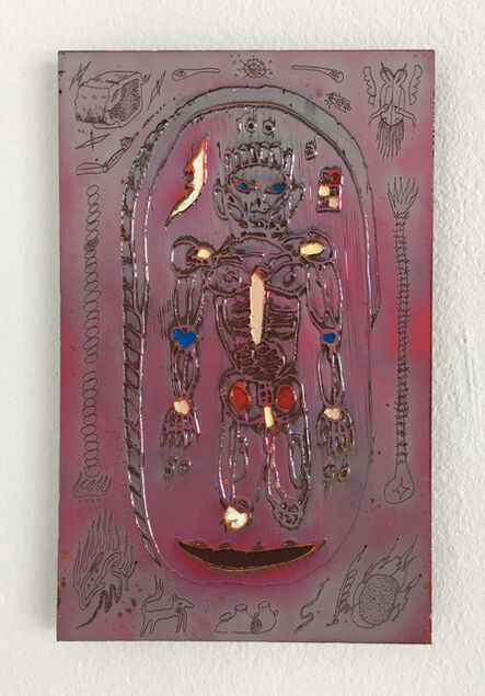 Matías Armendaris, ‘Illuminated Card IV’, 2018