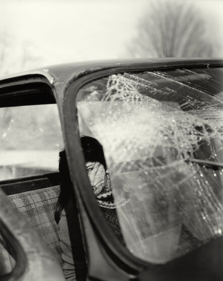 Sally Mann, ‘Untitled from the "At Twelve" Series, Katie and the Broken Windshield’, 1983-1985