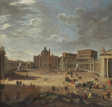 Giovanni Paolo Panini, ‘View of Saint Peter's Square, Rome’