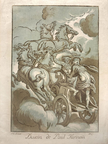 Blaise Nicolas Le Sueur, ‘The Chariot of the Sun, after Paolo Farinati (1524 - Verona - 1606)’, 1714-1783