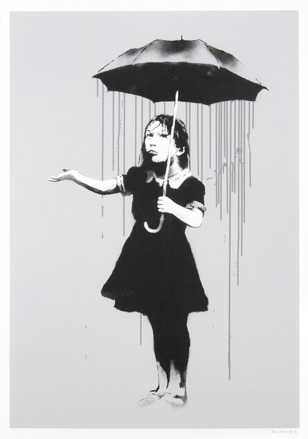 Banksy, ‘NOLA (Grey Rain)’, 2008