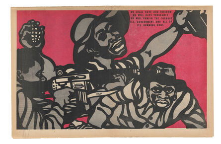 Emory Douglas, ‘ "We shall have our freedom, we will have our vengeance..."’, 1970