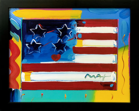 Peter Max, ‘FLAG’, ca. 2000