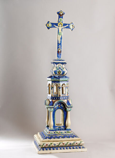 ‘Crucifix and Pedestal’, Early 20th century