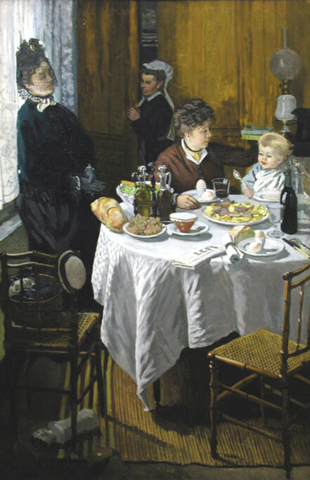 Claude Monet, ‘The Luncheon (Le Déjeuner)’, 1868