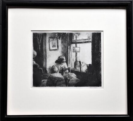 Edward Hopper, ‘East Side Interior’, 1922
