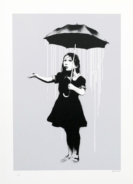 Banksy, ‘Nola (white rain)’, 2008