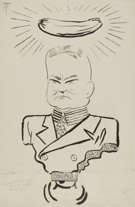 George Grosz, ‘Hoover’, 1932