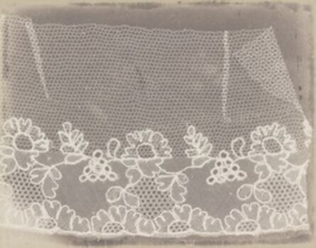 William Henry Fox Talbot, ‘Lace’, 1839-1844