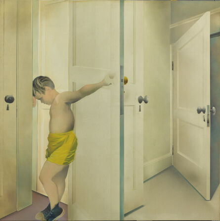 shaih li-fa, ‘Inside and Outside Door Alone’, 1973