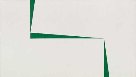 Carmen Herrera, ‘Blanco y Verde’, 1967