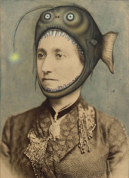 Jana Paleckova, ‘Untitled (Woman With Fish Hat)’, 2016