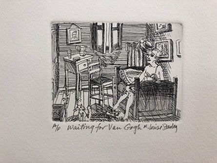 M. Louise Stanley, ‘Waiting for Van Gogh’, 1987