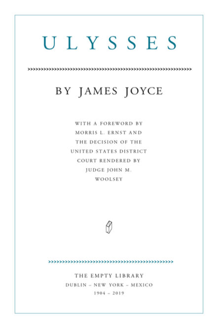 Jorge Méndez Blake, ‘James Joyce. Ulysses. 1904 - 2019’, 2019