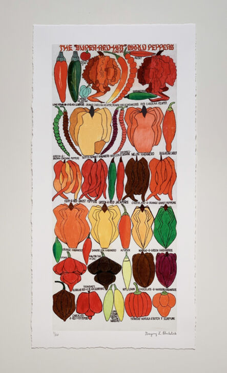 Gregory Blackstock, ‘THE "SUPER-RED-HOT" WORLD PEPPERS from THE INCOMPLETE HISTORICAL WORLD, PART I’, 2020