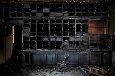 Henk Van Rensbergen, ‘The Burnt Library’, 2011