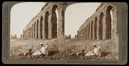 Bert Underwood, ‘Aqueduct of Claudius and the Campagna, Rome’, 1900
