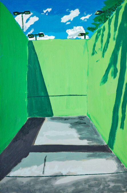 Shaun Ellison, ‘Green Wall, Boca Raton’, 2022